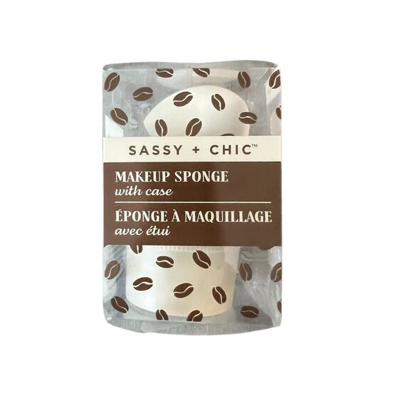 SASSY & CHIC Makeup Sponge and Case - Picture 1 of 4